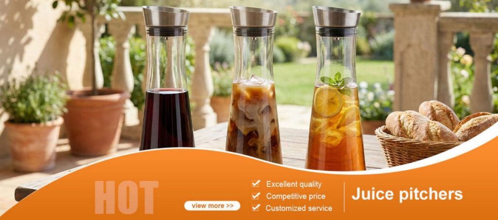 banner glass juice pitchers outdoor lifestyle banner 2