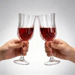 main BY 6631 elsjoy acrylic diamond wine glass clear transparent goblet party wedding bar main display 5