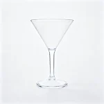 main BY 8061 elsjoy acrylic martini cocktail glass clear transparent goblet party wedding bar main display 1