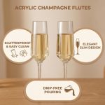 main model9917 unique customized unbreakable pc reusable wine crystal hotel party restaurant champagne goblet main display 3