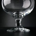 main BY 9912E elsjoy acrylic brandy snifter 250ml clear transparent glass rim base details 5