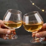 main BY 9912F elsjoy acrylic brandy snifter 170ml clear transparent glass handheld toasting 4