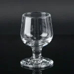 main BY 9912H elsjoy acrylic cordial glass 50ml clear transparent glass rim base details 5